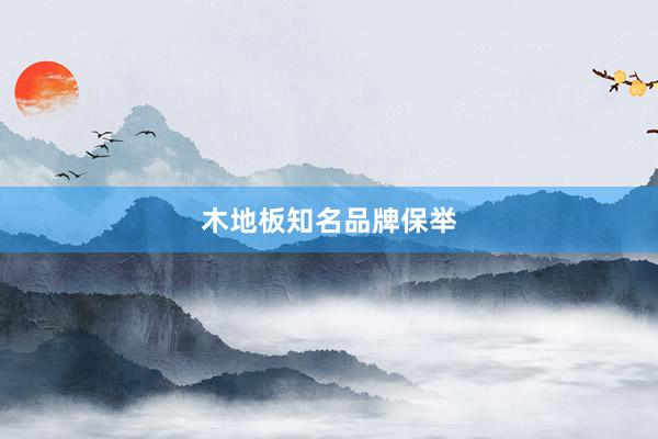 木地板知名品牌保举